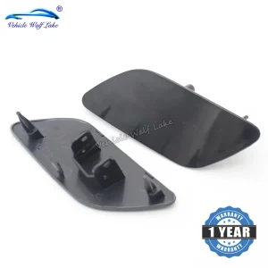 For Audi A6 C7 2012 2013 2014 2015 2016 2017 Car-styling Front Bumper Headlamp Headlight Washer Spray Cover Cap No Paint