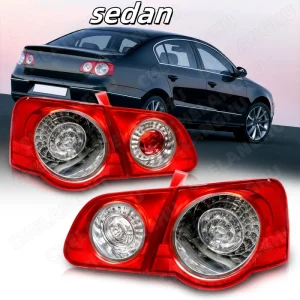 Auto LED Rear Tail Light For VW Passat B6 Sendan 2006 2007 2008 2009 2010 2011 Car-Styling Outer inner left right side