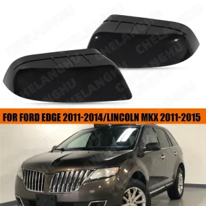 Black Paint Reversing Mirror Housing For Ford Edge / Lincoln MKX 2011 2012 2013 2014 Mirror Cover Shell CT4Z-17D743-BPTM